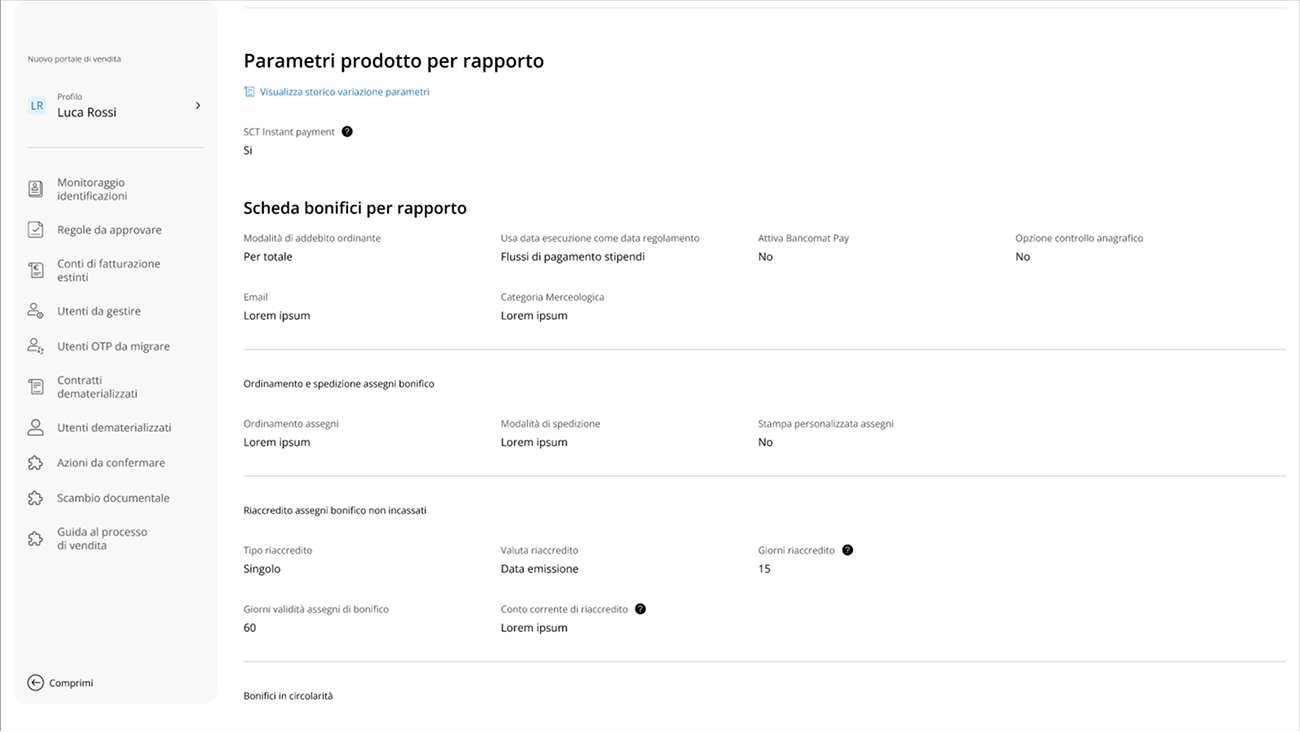 Screenshot: libreria componenti del design system di gruppo